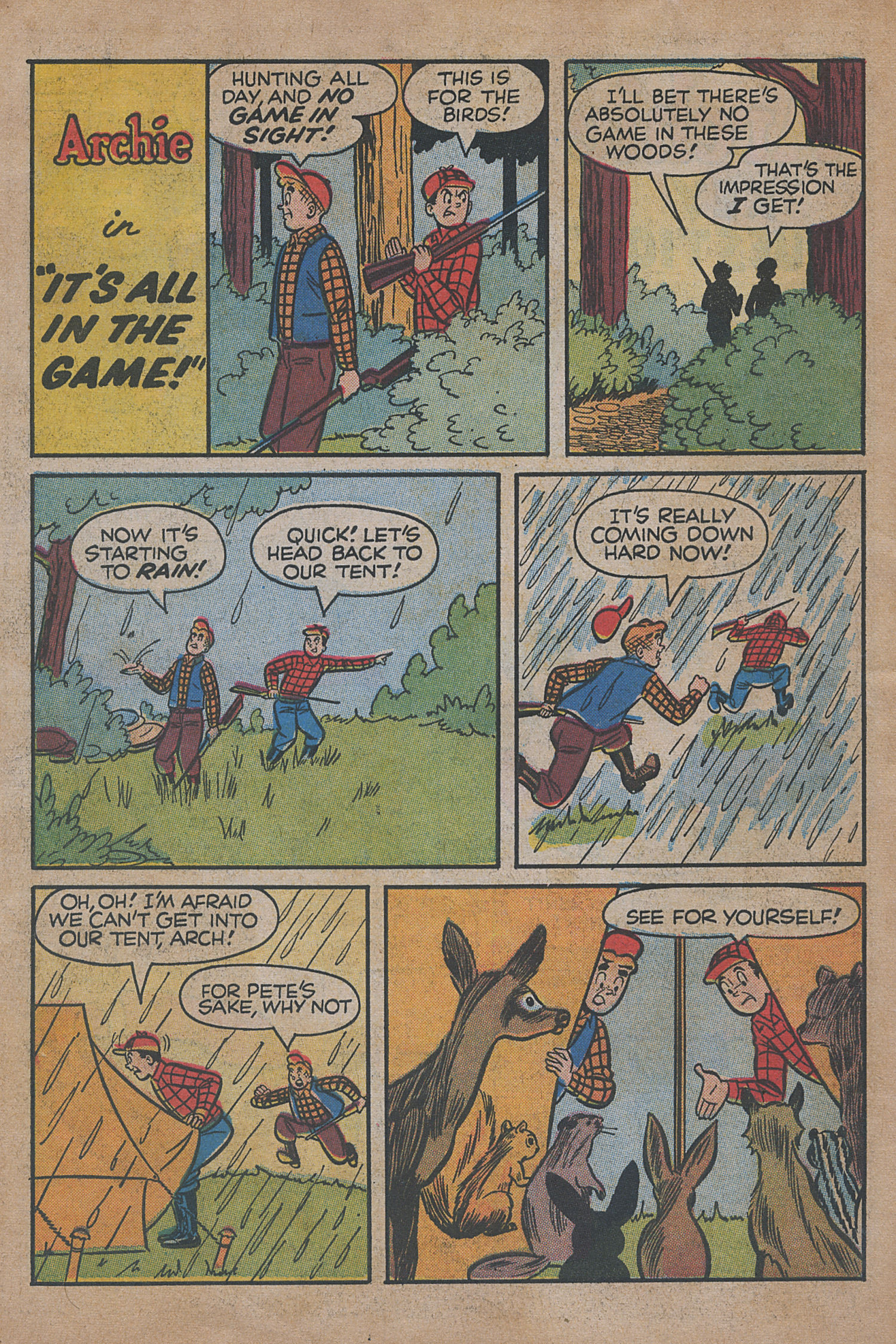 Read online Archie's Joke Book Magazine comic -  Issue #61 - 34