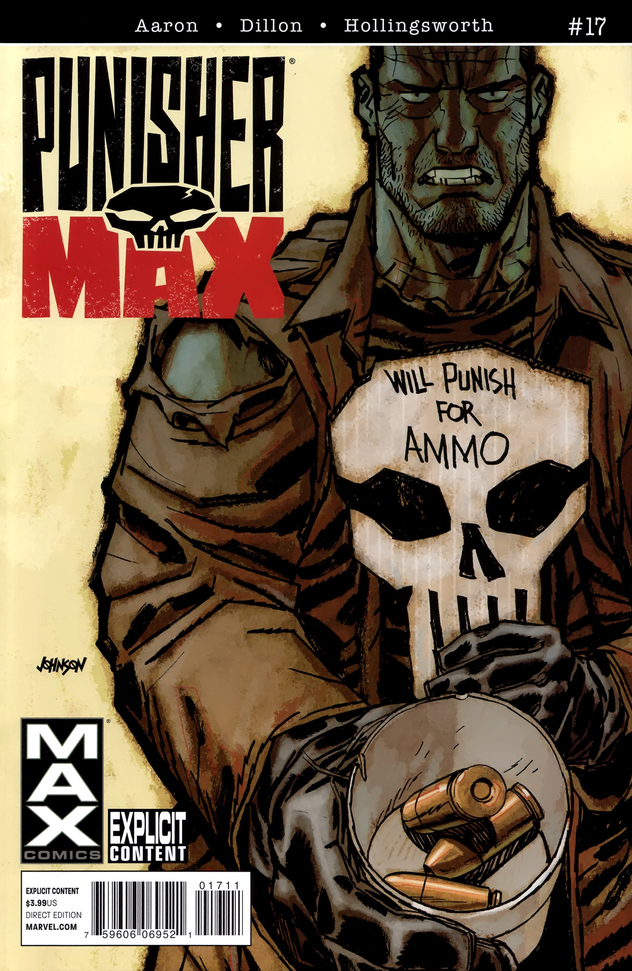 Read online PunisherMAX comic -  Issue #17 - 1