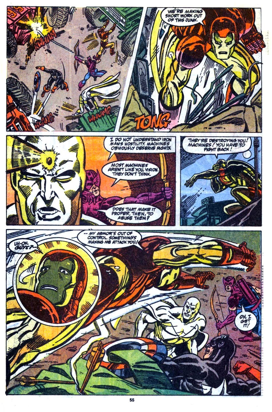 Read online Avengers West Coast (1989) comic -  Issue # Annual 5 - 49