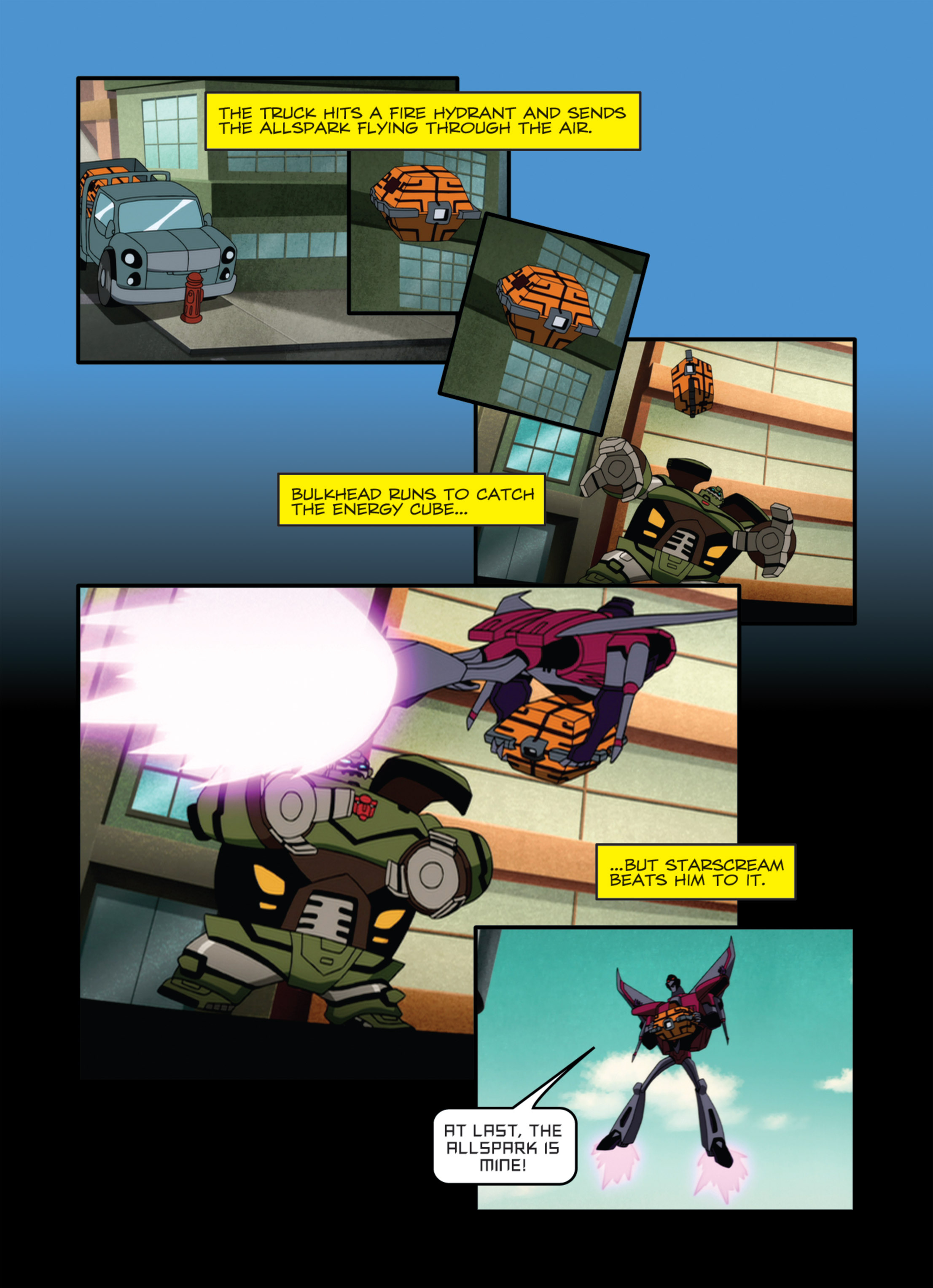 Read online Transformers Animated comic -  Issue #1 - 105