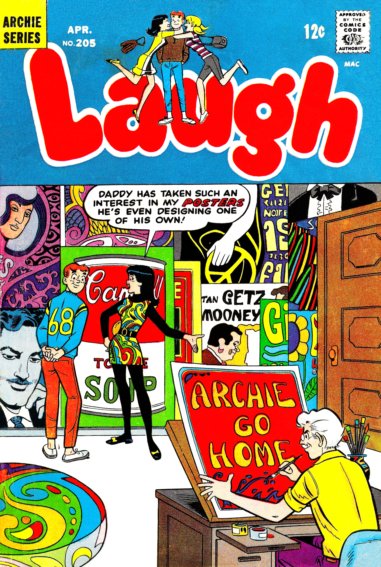 Read online Laugh (Comics) comic -  Issue #205 - 1