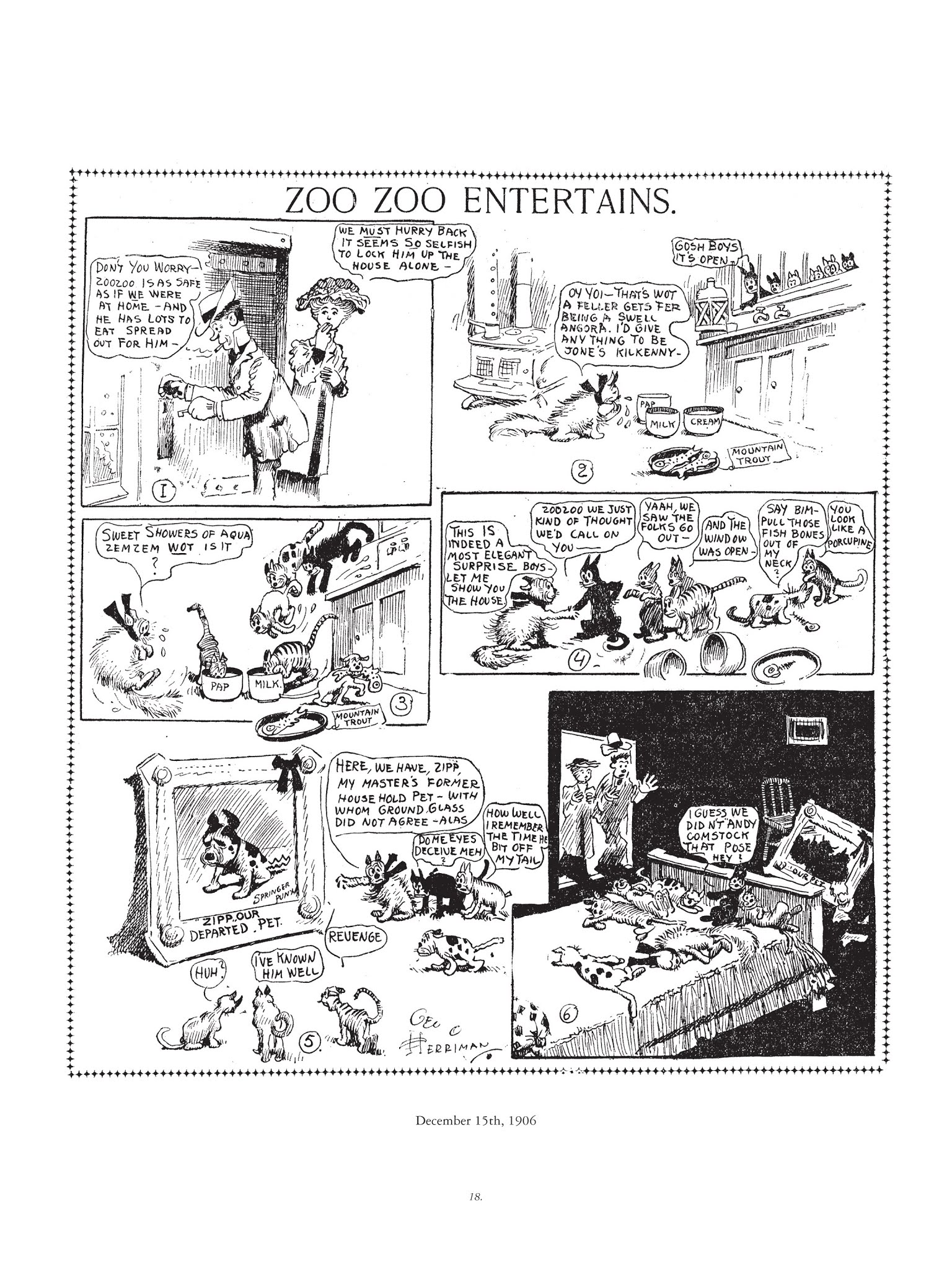 Read online Krazy & Ignatz comic -  Issue # TPB 1 - 18