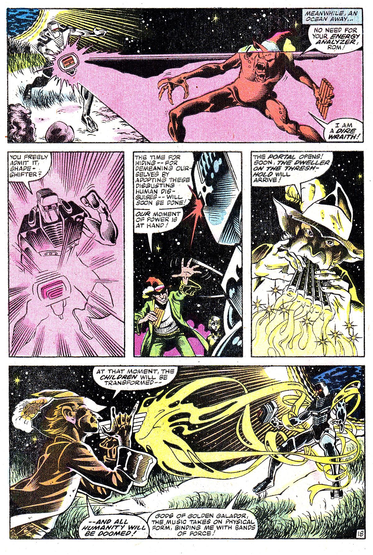 Read online ROM (1979) comic -  Issue #40 - 19