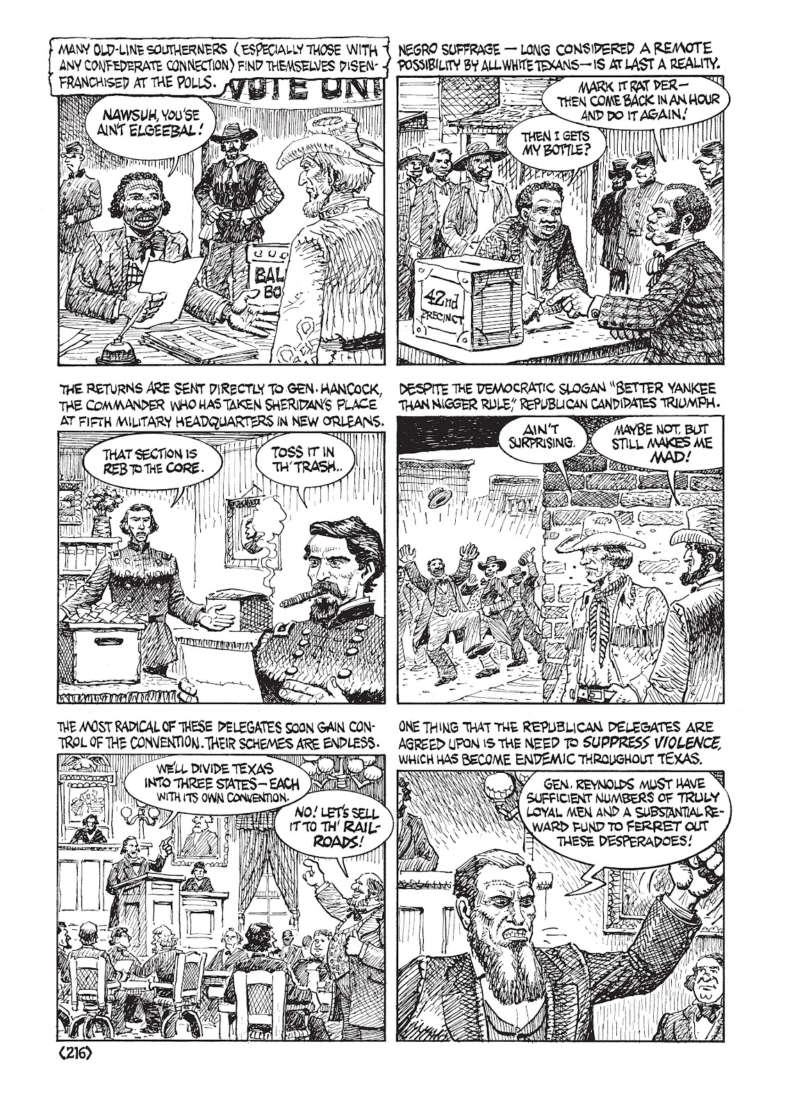 Jack Jackson's American History: Los Tejanos and Lost Cause issue TPB (Part 3) - Page 14
