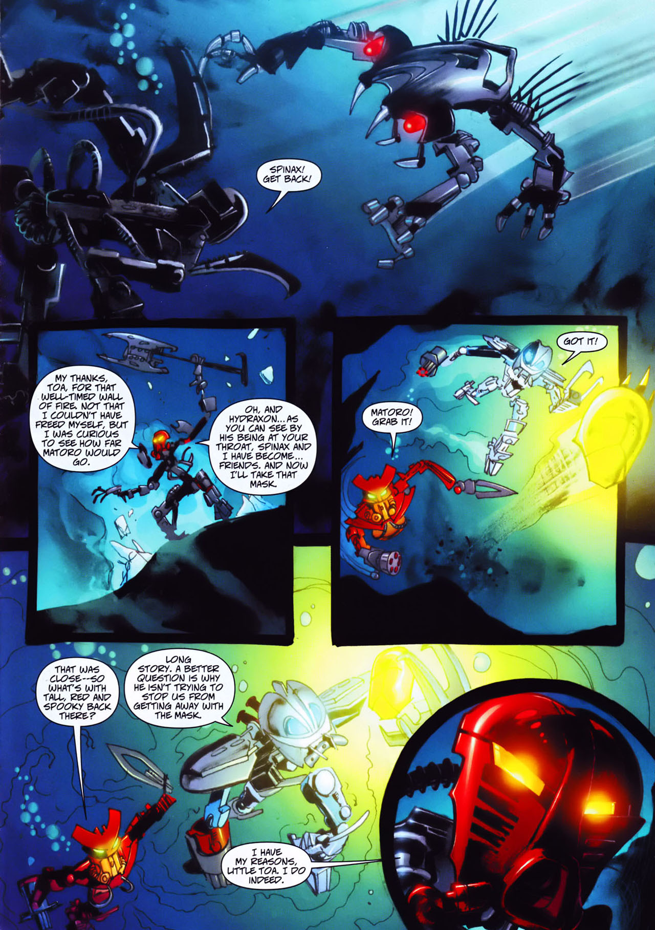 Read online Bionicle: Ignition comic -  Issue #10 - 10