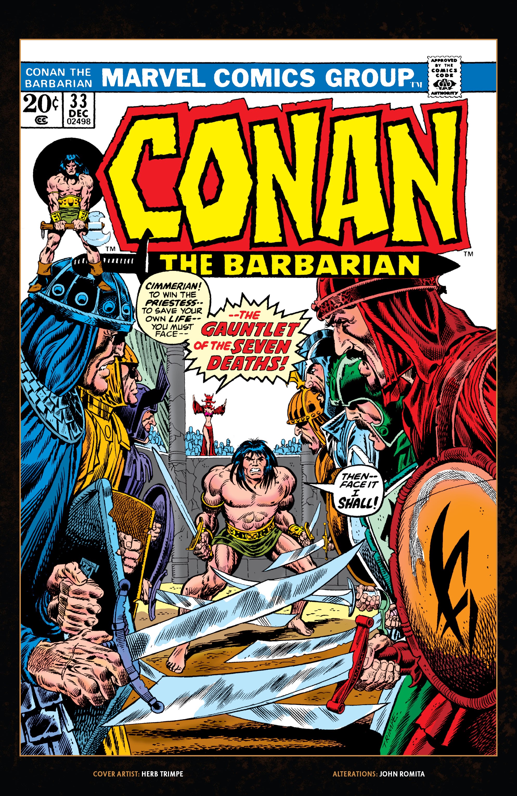 Read online Conan The Barbarian Epic Collection: The Original Marvel Years - The Curse Of The Golden Skull comic -  Issue # TPB (Part 2) - 29