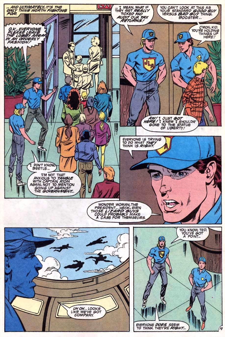 Read online Justice League America comic -  Issue #81 - 20