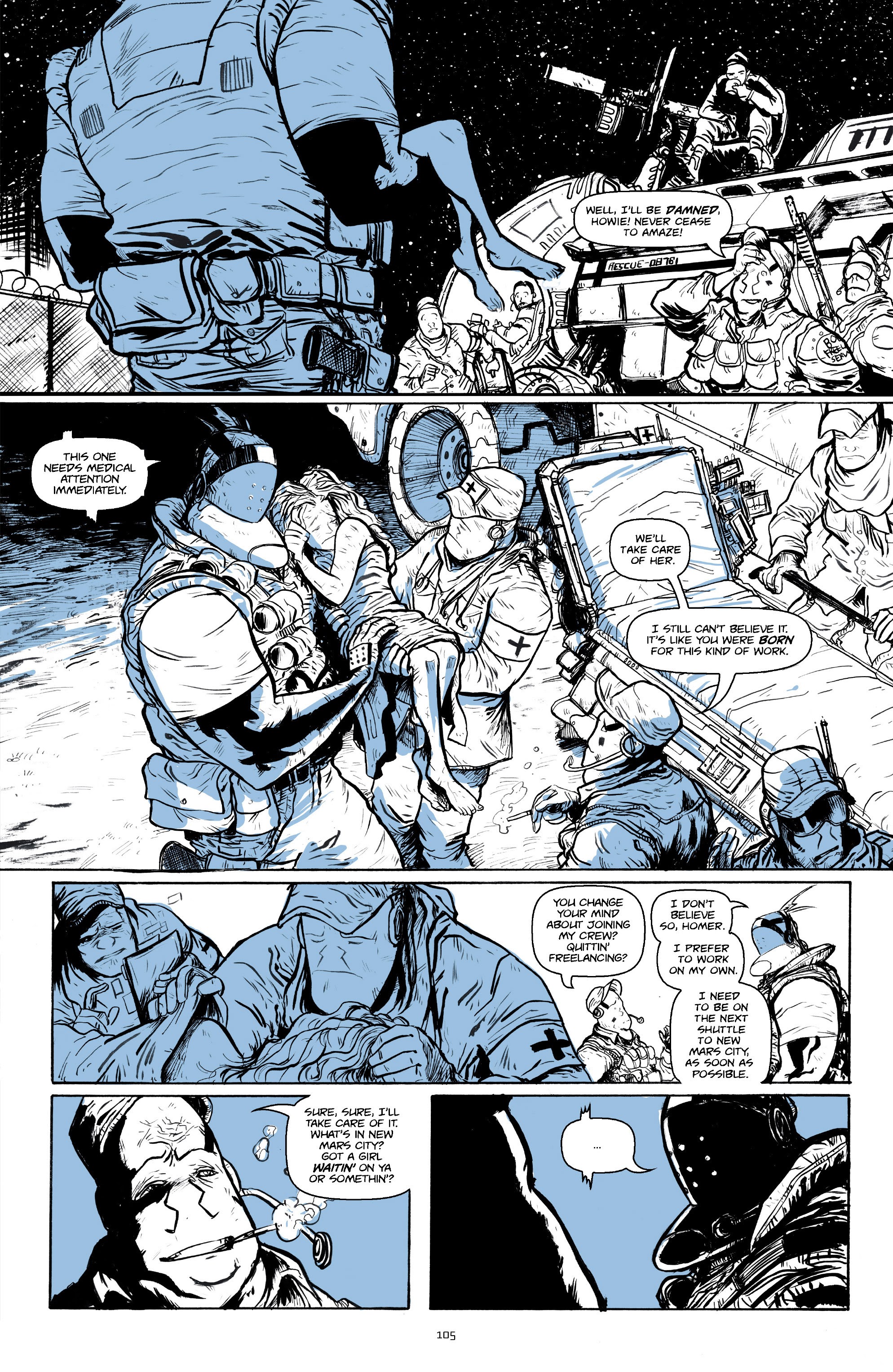 Read online Space Mullet: One Gamble At A Time comic -  Issue # TPB (Part 2) - 1