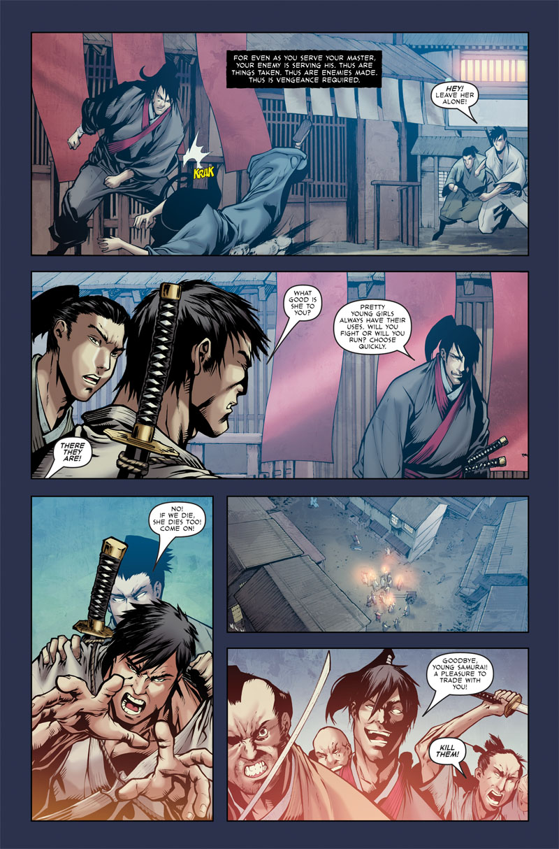 Read online Samurai's Blood comic -  Issue #2 - 11