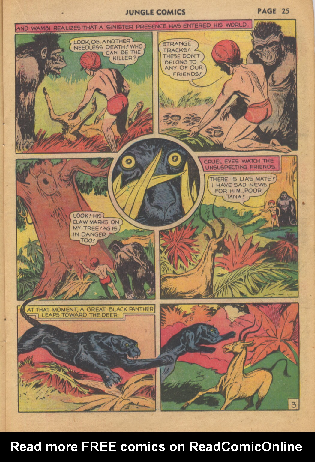 Read online Jungle Comics comic -  Issue #10 - 26