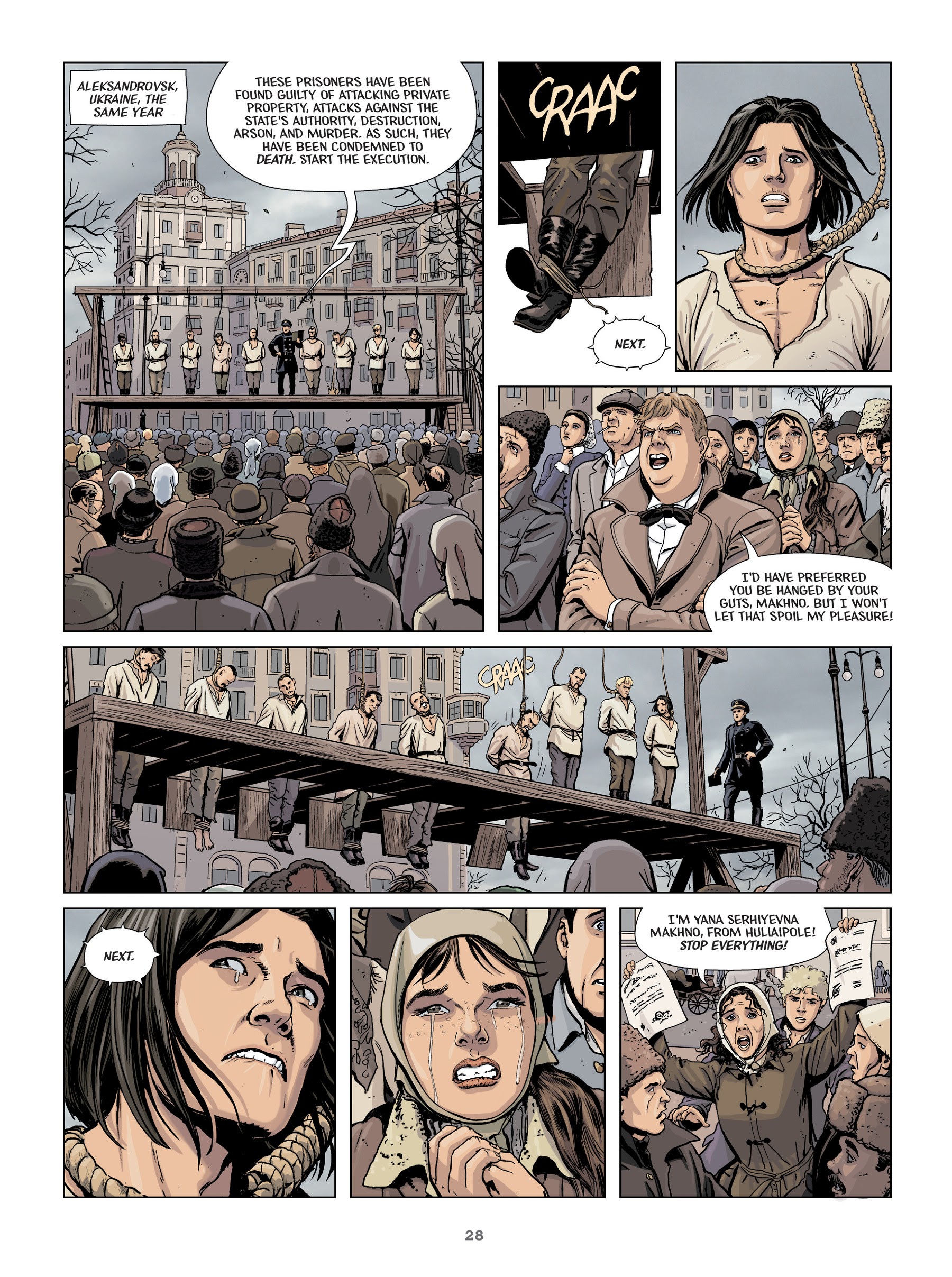 Read online Makhno: Ukrainian Freedom Fighter comic -  Issue # TPB - 29