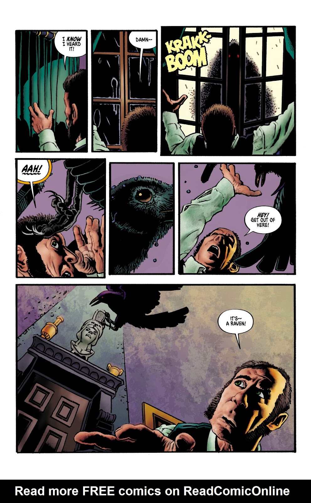 Edgar Allan Poe's The Raven and the Red Death issue Full - Page 6