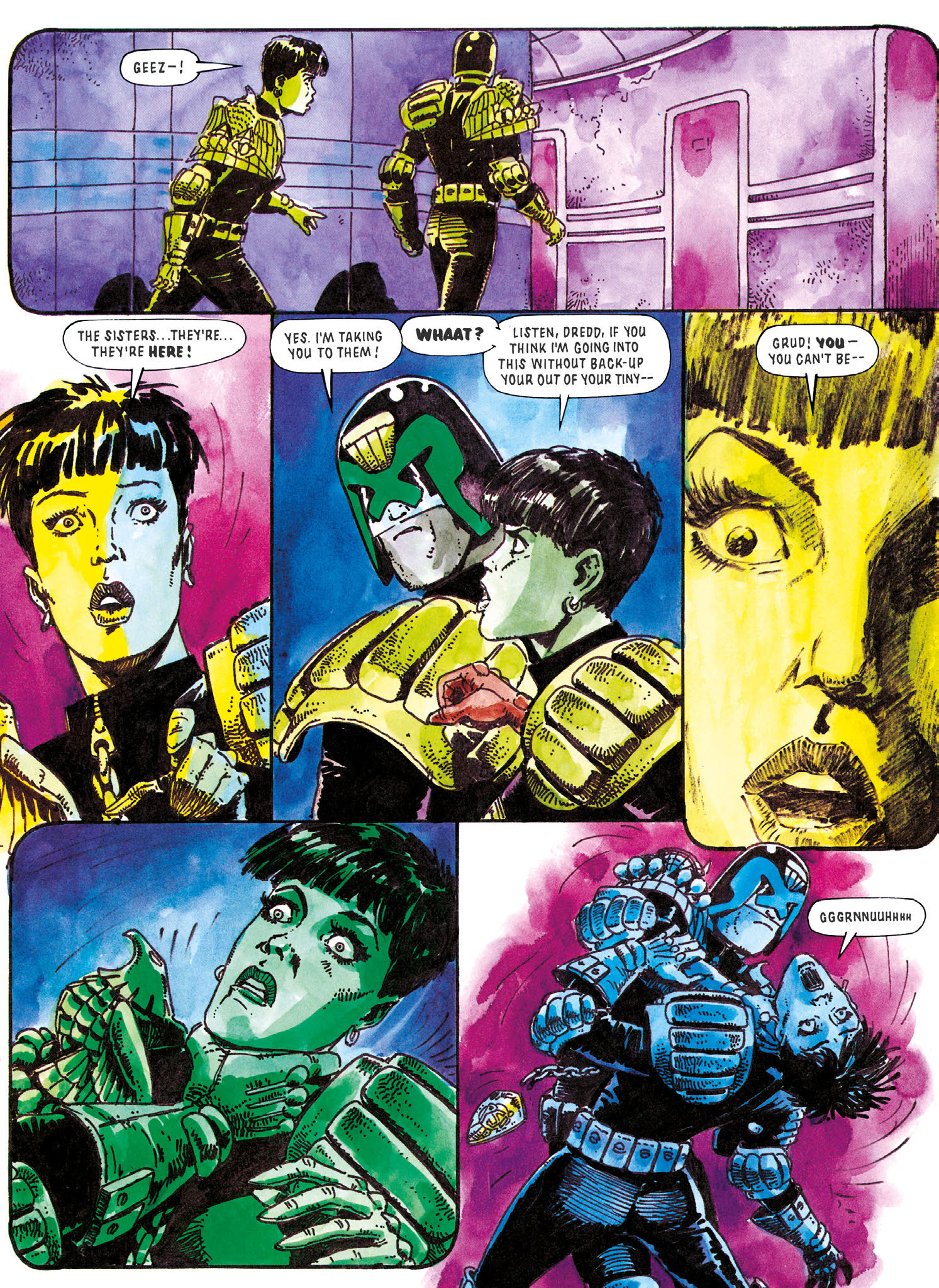 Read online Essential Judge Dredd: Necropolis comic -  Issue # TPB (Part 1) - 67