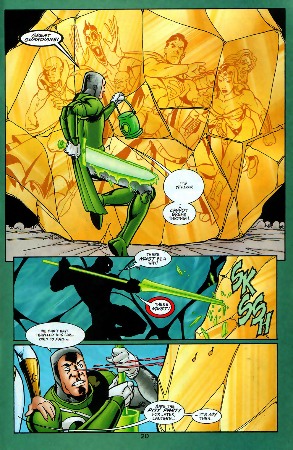 Read online Green Lantern: Circle of Fire comic -  Issue #3 - 21
