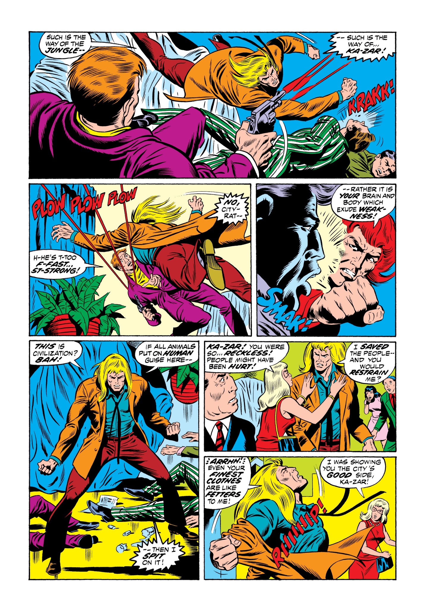 Read online Marvel Masterworks: Ka-Zar comic -  Issue # TPB 2 (Part 1) - 12