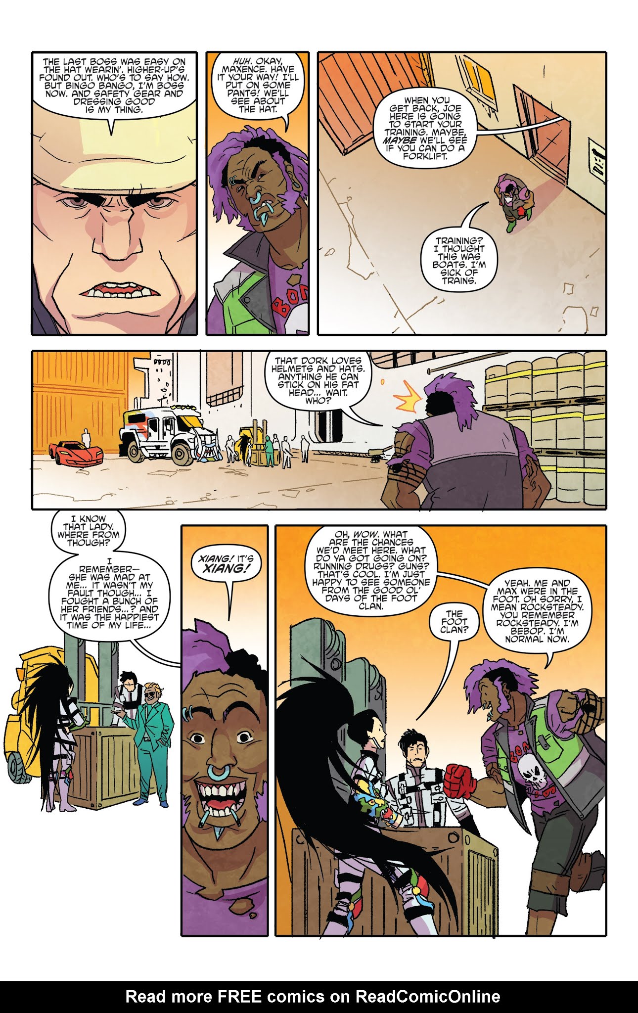 Read online Teenage Mutant Ninja Turtles: Bebop & Rocksteady Hit the Road comic -  Issue #2 - 9