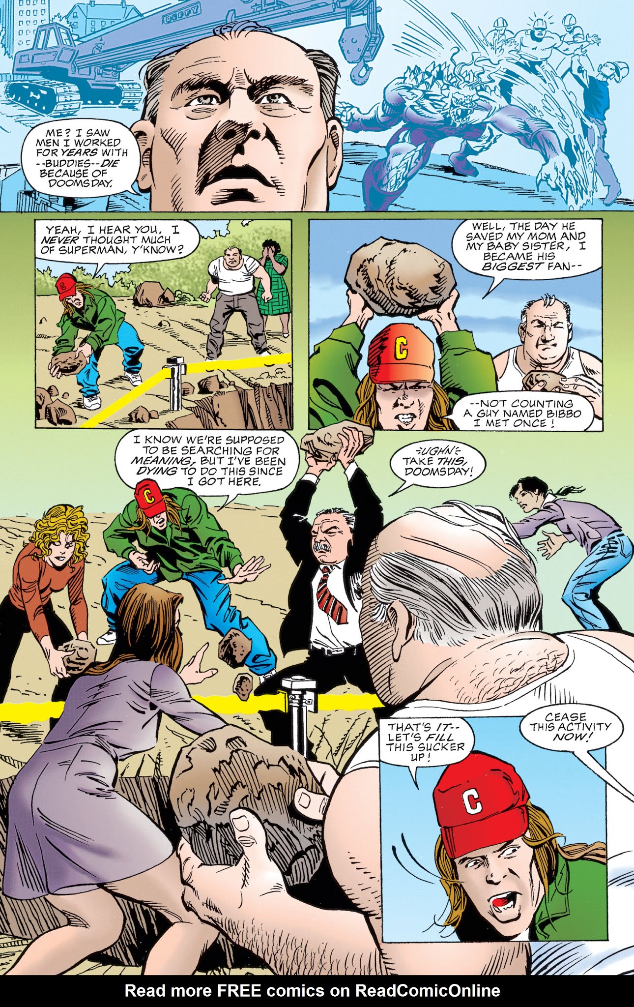 Read online Superman: Doomsday comic -  Issue # TPB - 146