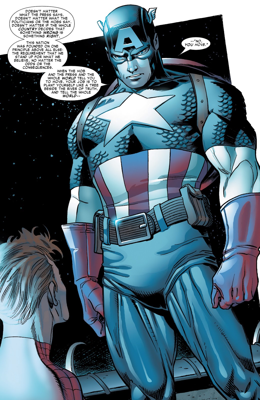 JMS' Captain America Comic Courts Controversy