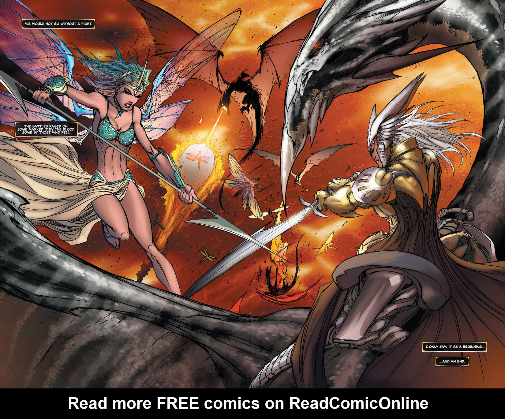 Read online Michael Turner's Soulfire (2003) comic -  Issue #0 - 7