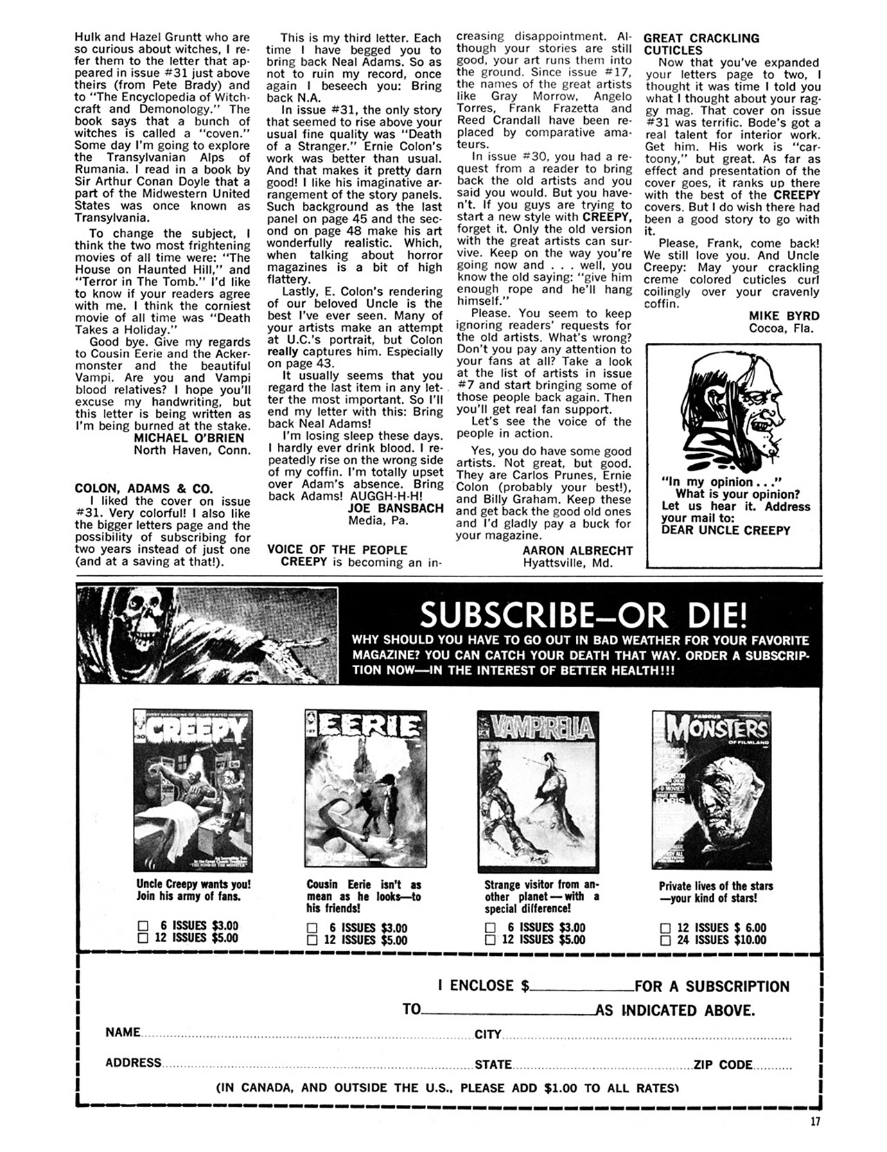 Read online Creepy Archives comic -  Issue # TPB 7 (Part 1) - 18