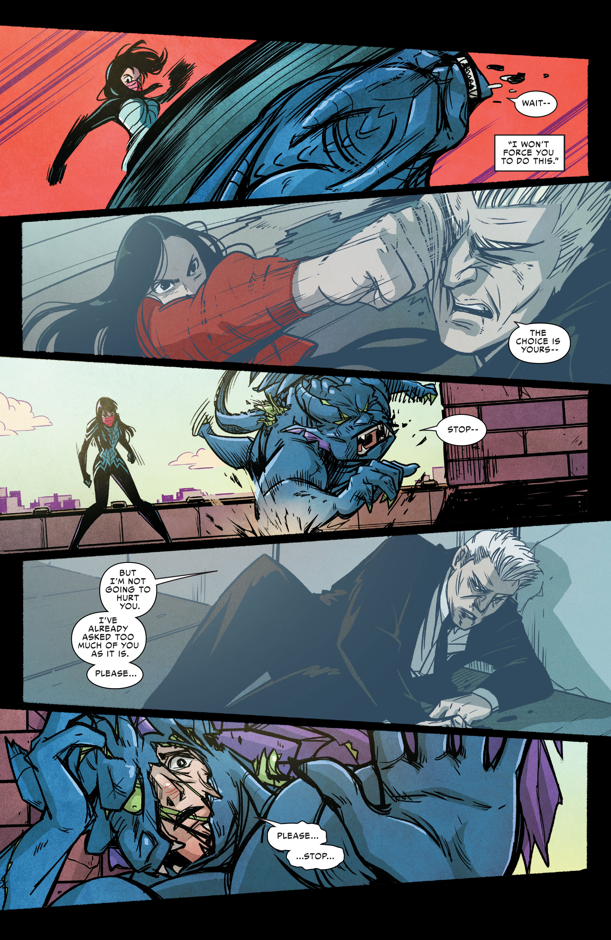 Read online Silk: Out of the Spider-Verse comic -  Issue # TPB 1 (Part 2) - 18