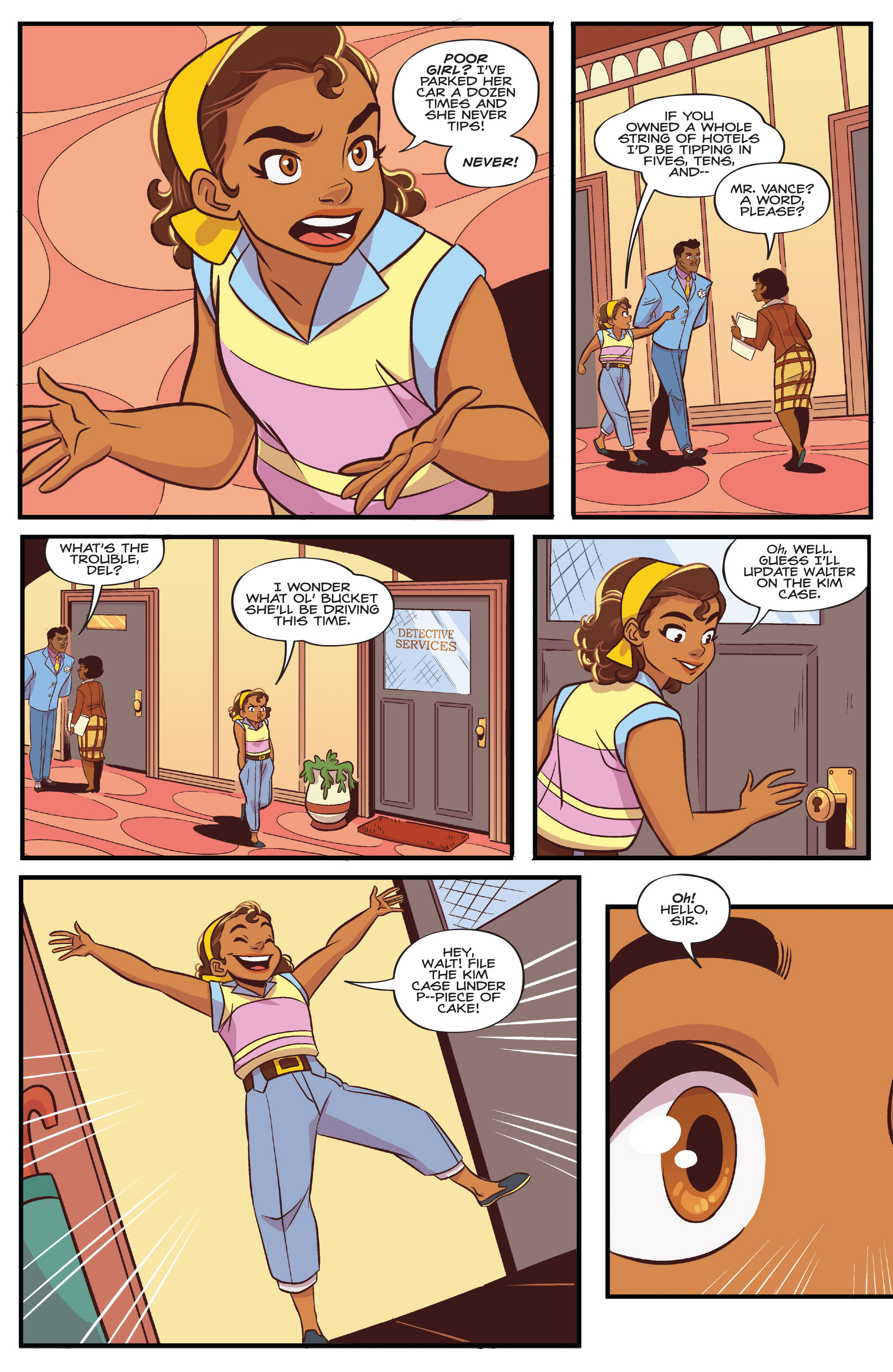 Read online Goldie Vance comic -  Issue #1 - 8