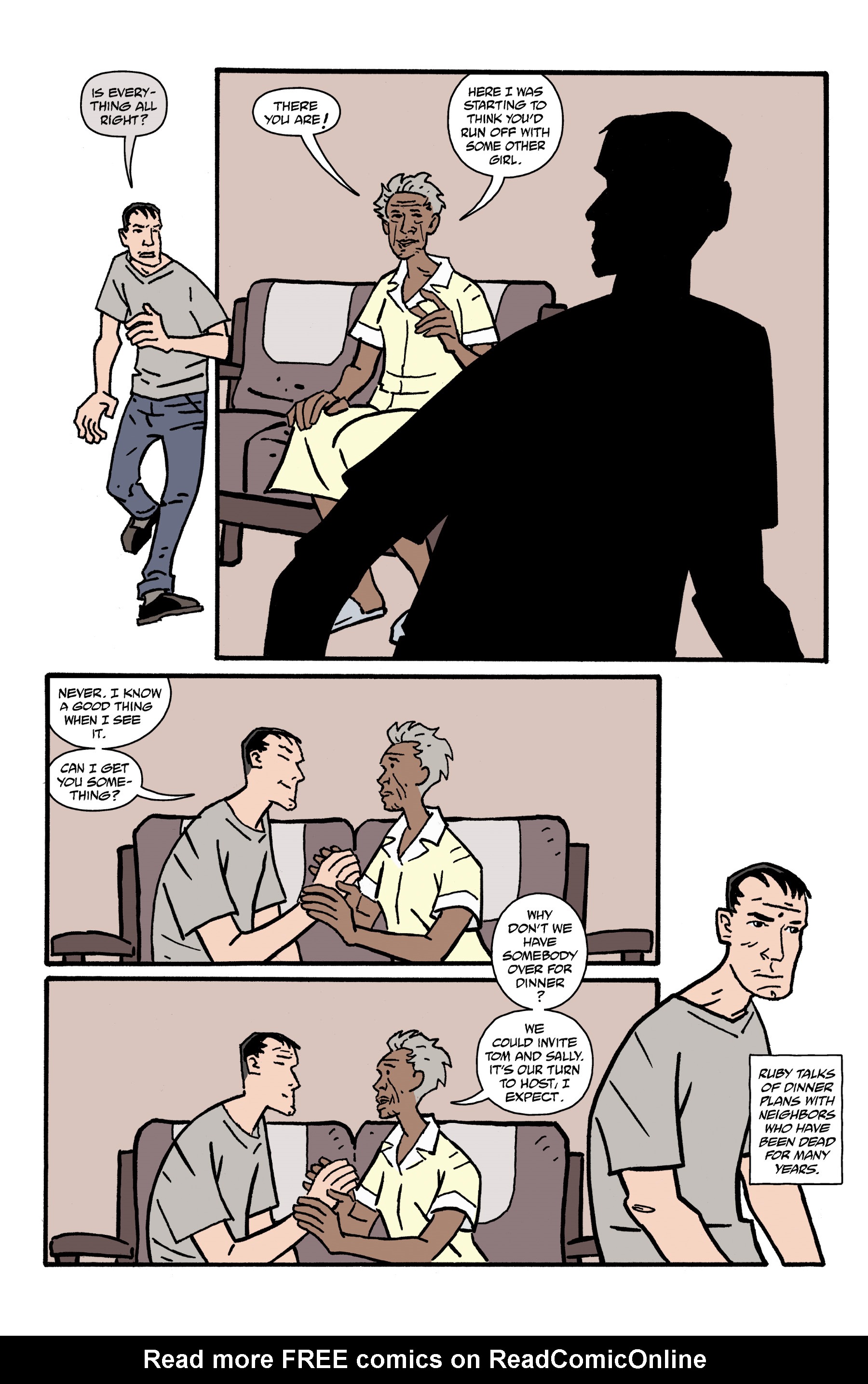 Read online The Visitor: How and Why He Stayed comic -  Issue #4 - 11