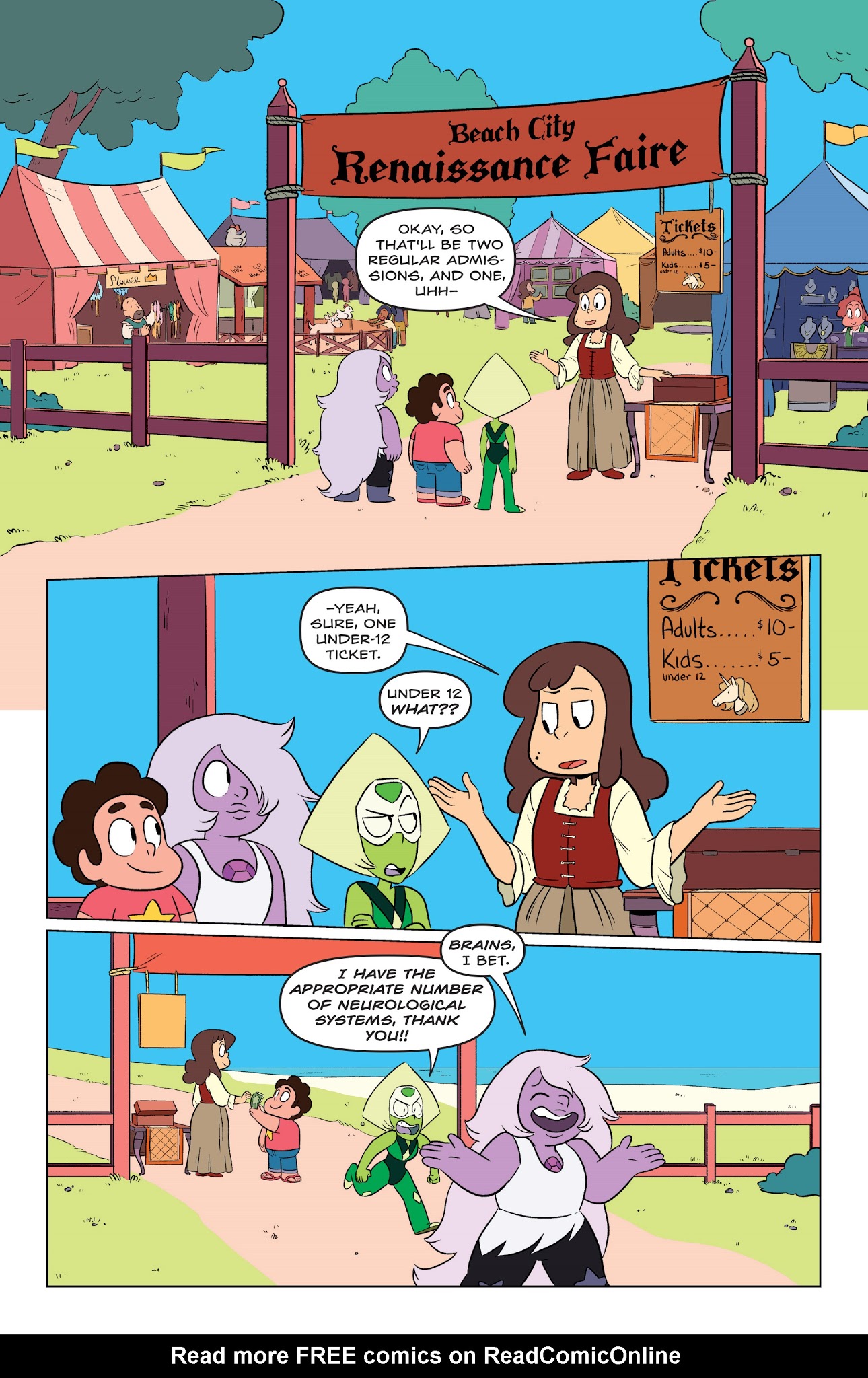 Read online Steven Universe Ongoing comic -  Issue #4 - 3