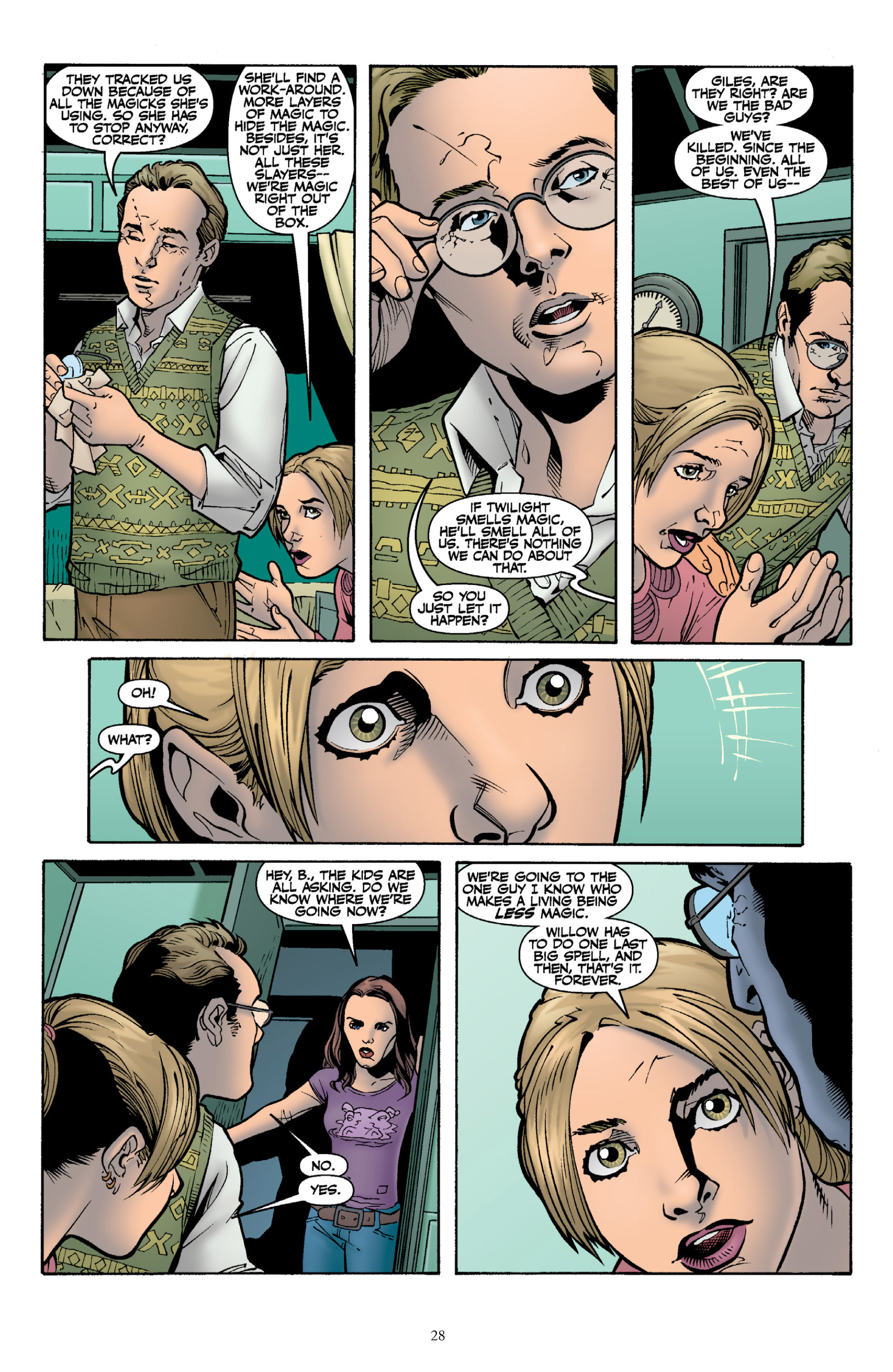 Read online Buffy the Vampire Slayer Season Eight comic -  Issue # _TPB 6 - Retreat - 30