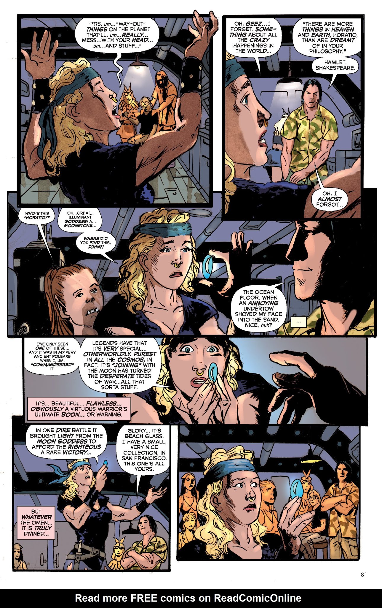 Read online The Once and Future Tarzan comic -  Issue # TPB - 82