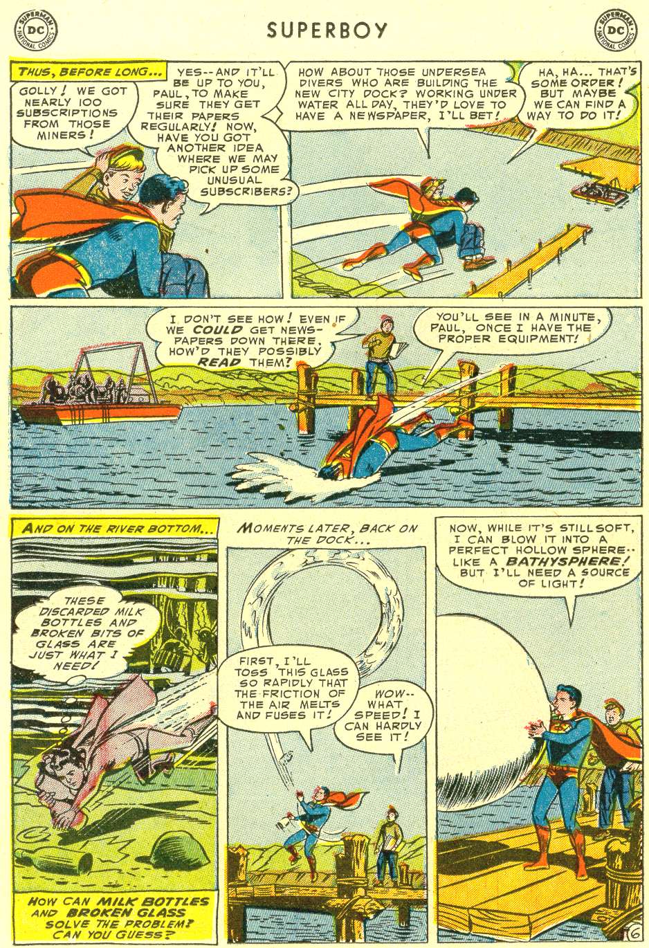Read online Superboy (1949) comic -  Issue #31 - 17