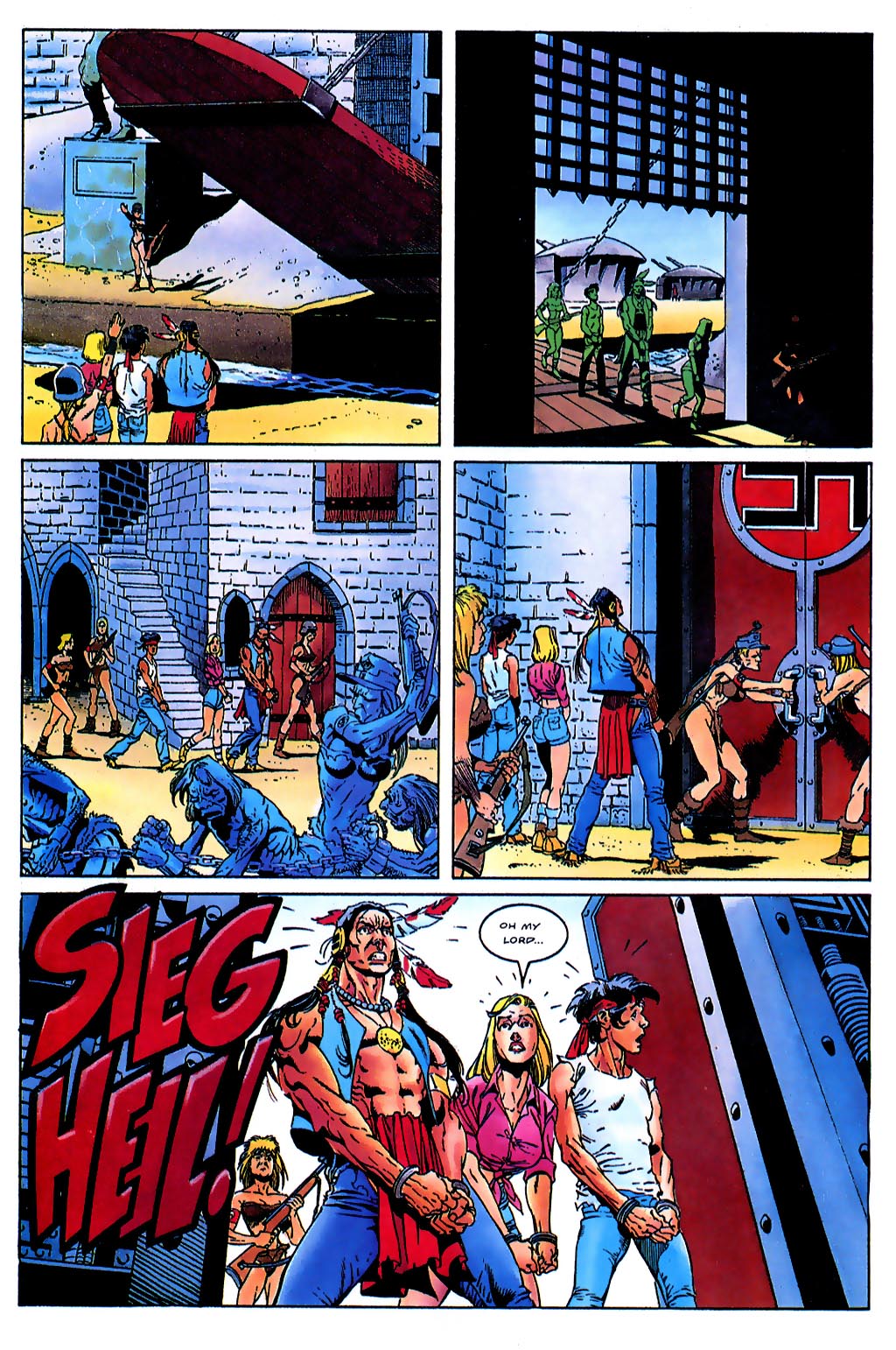 Read online Turok, Dinosaur Hunter (1993) comic -  Issue #37 - 20