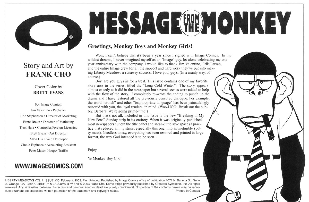 Read online Liberty Meadows comic -  Issue #30 - 4