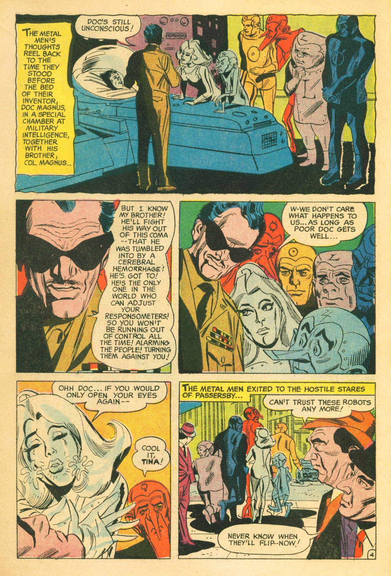Read online Metal Men (1963) comic -  Issue #36 - 6