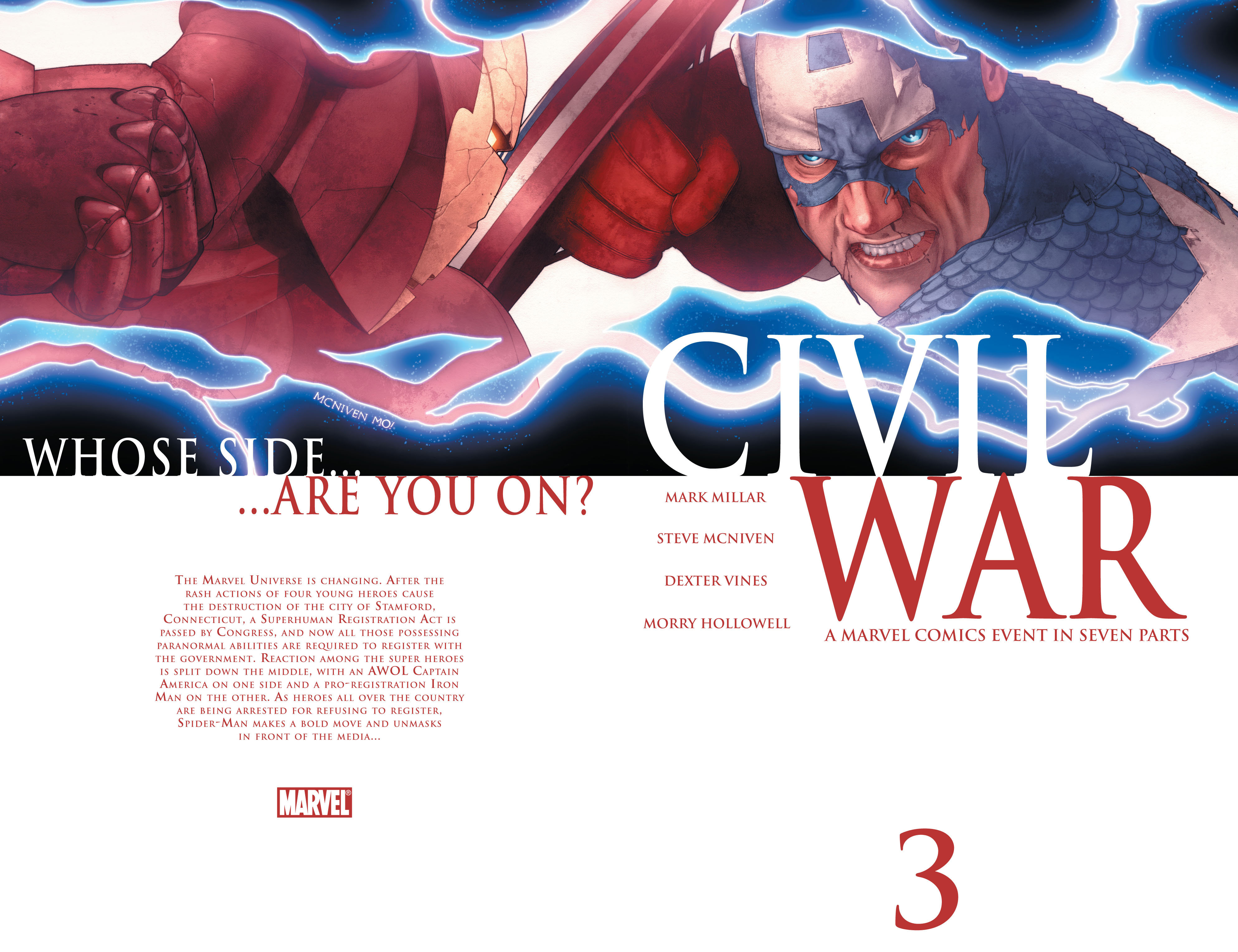 Read online Civil War (2006) comic -  Issue #3 - 2