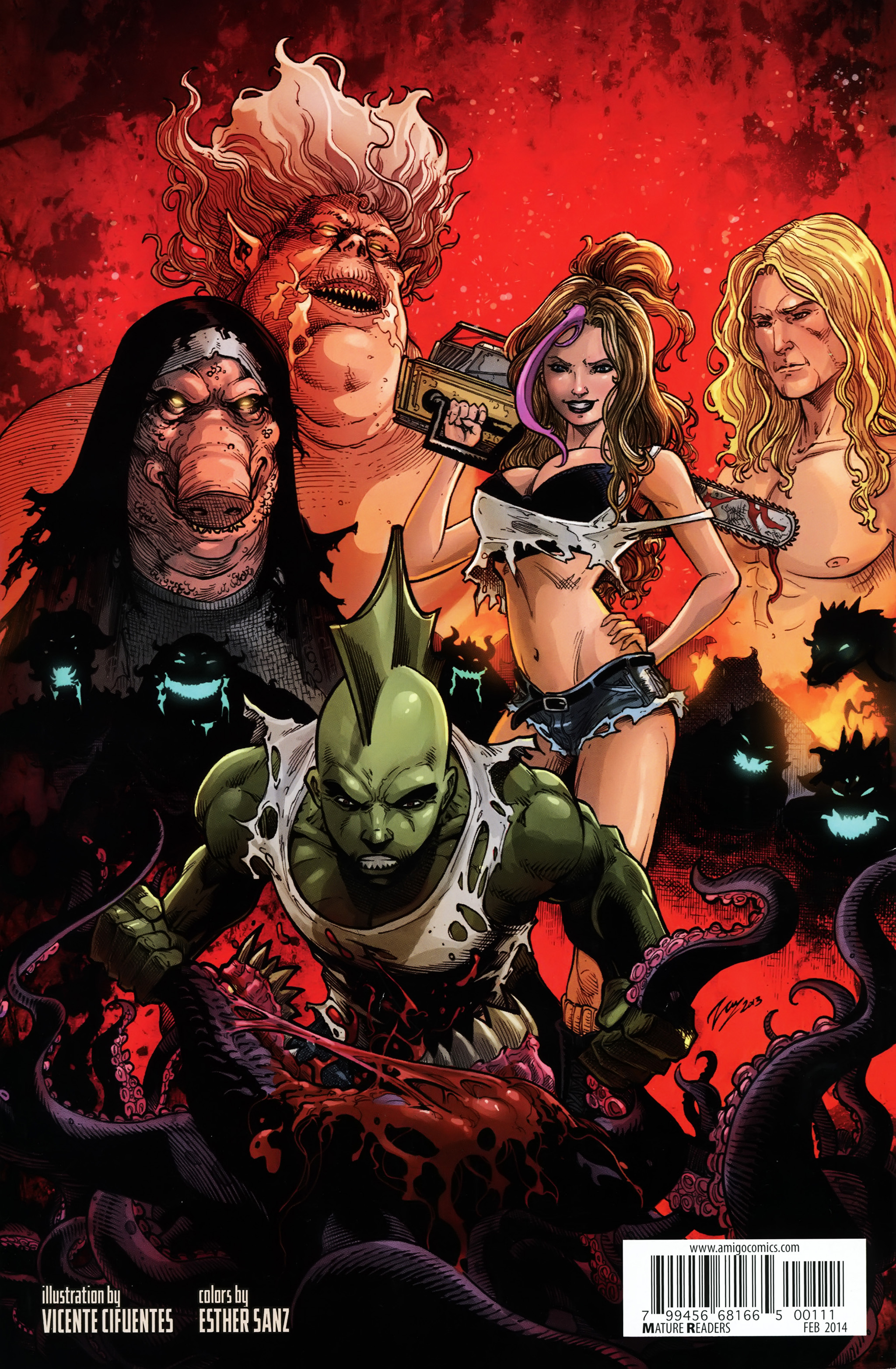 Read online Nancy In Hell: A Dragon in Hell comic -  Issue # Full - 32