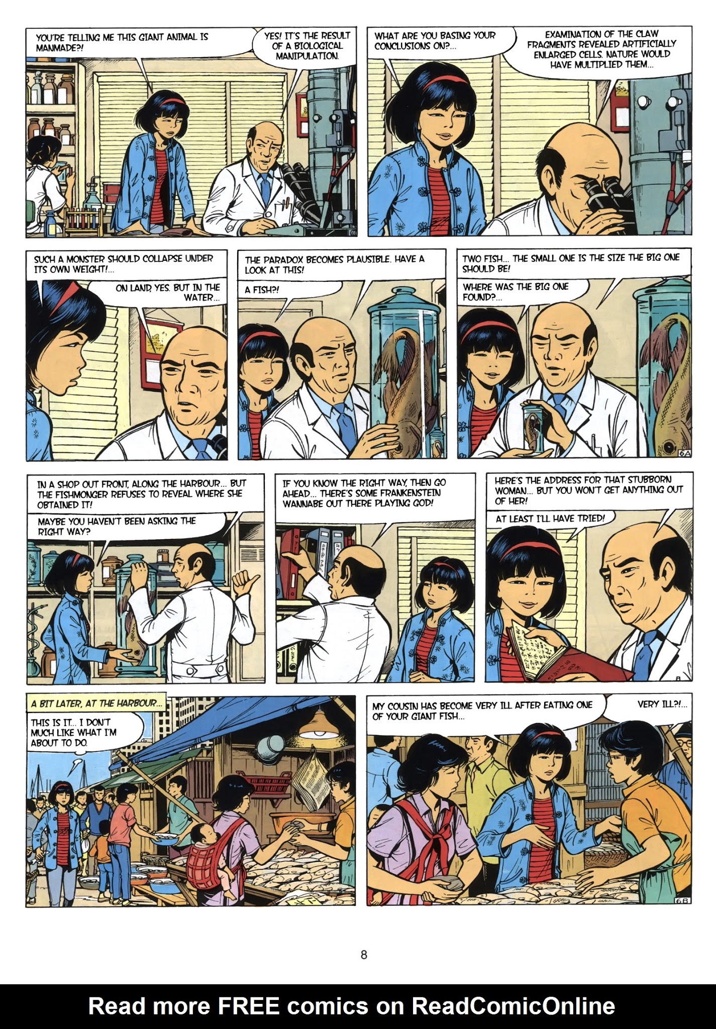 Read online Yoko Tsuno comic -  Issue #5 - 10