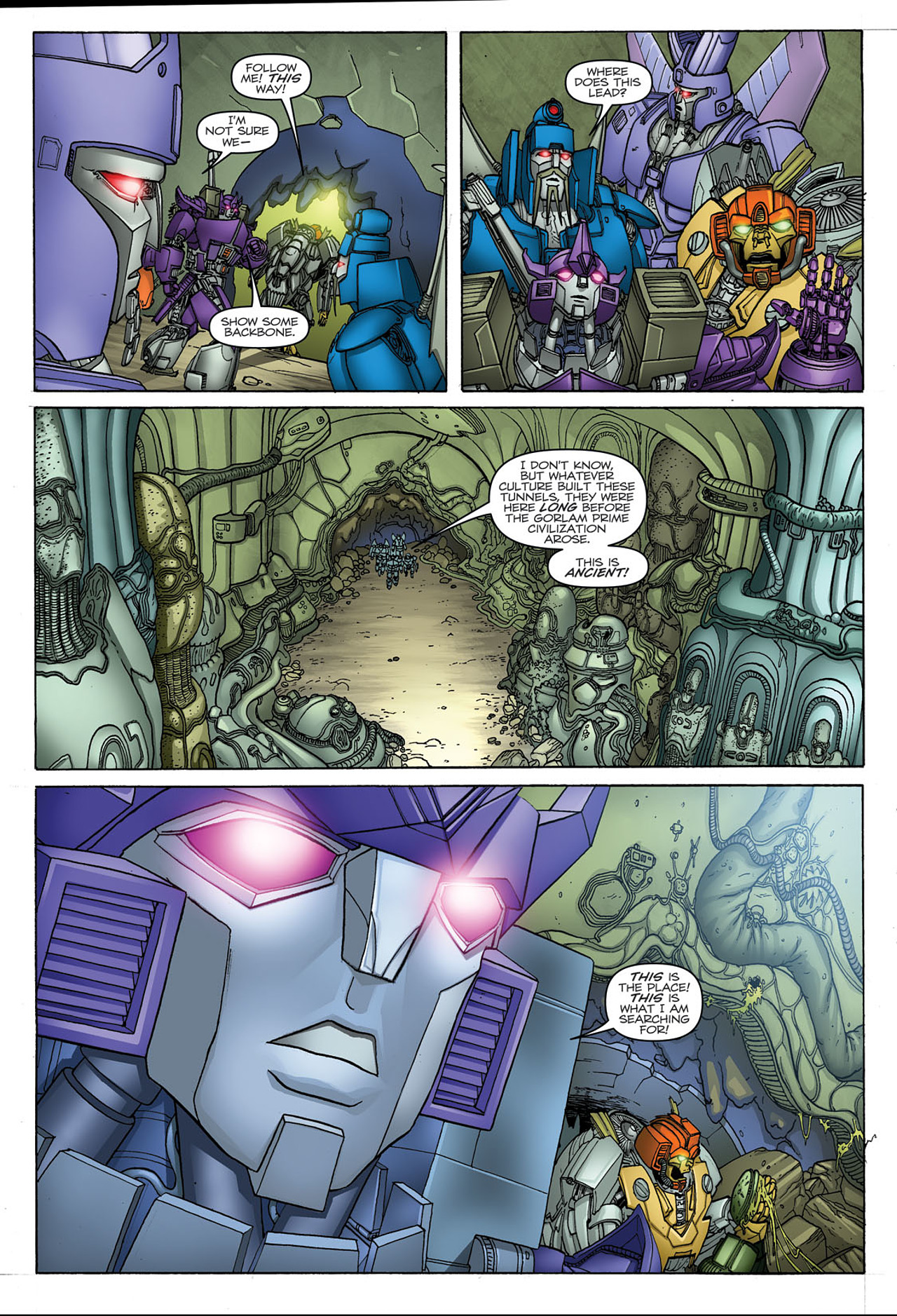 Read online Transformers: Heart of Darkness comic -  Issue #1 - 22