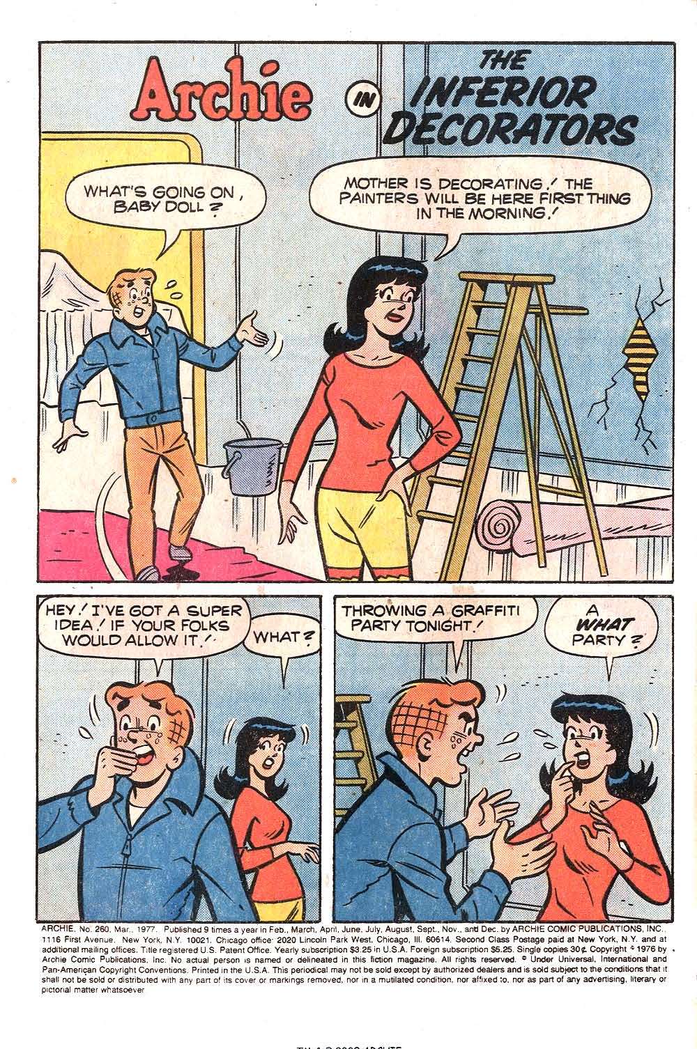 Read online Archie (1960) comic -  Issue #260 - 3