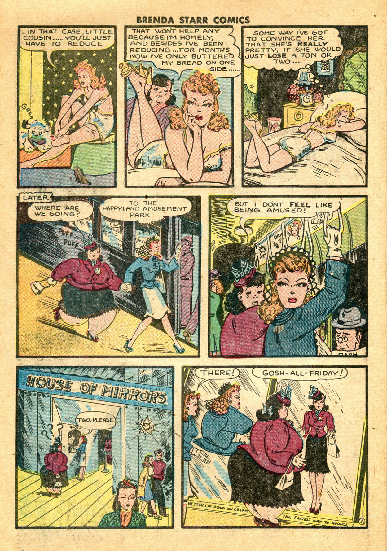 Read online Brenda Starr (1948) comic -  Issue #6 - 21