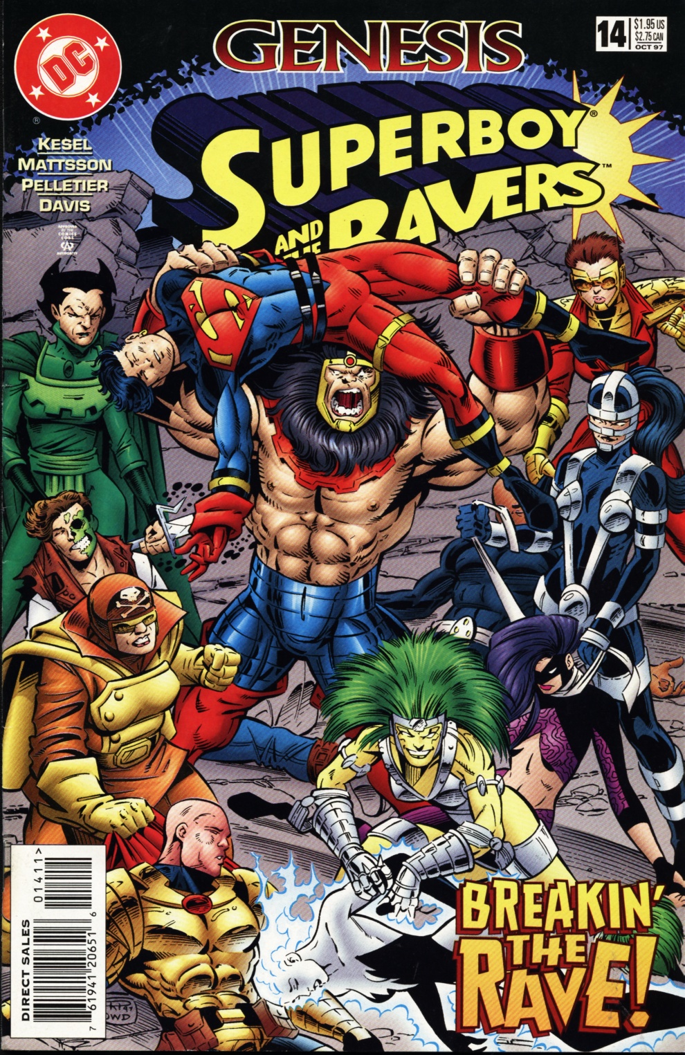 Read online Superboy & The Ravers comic -  Issue #14 - 1