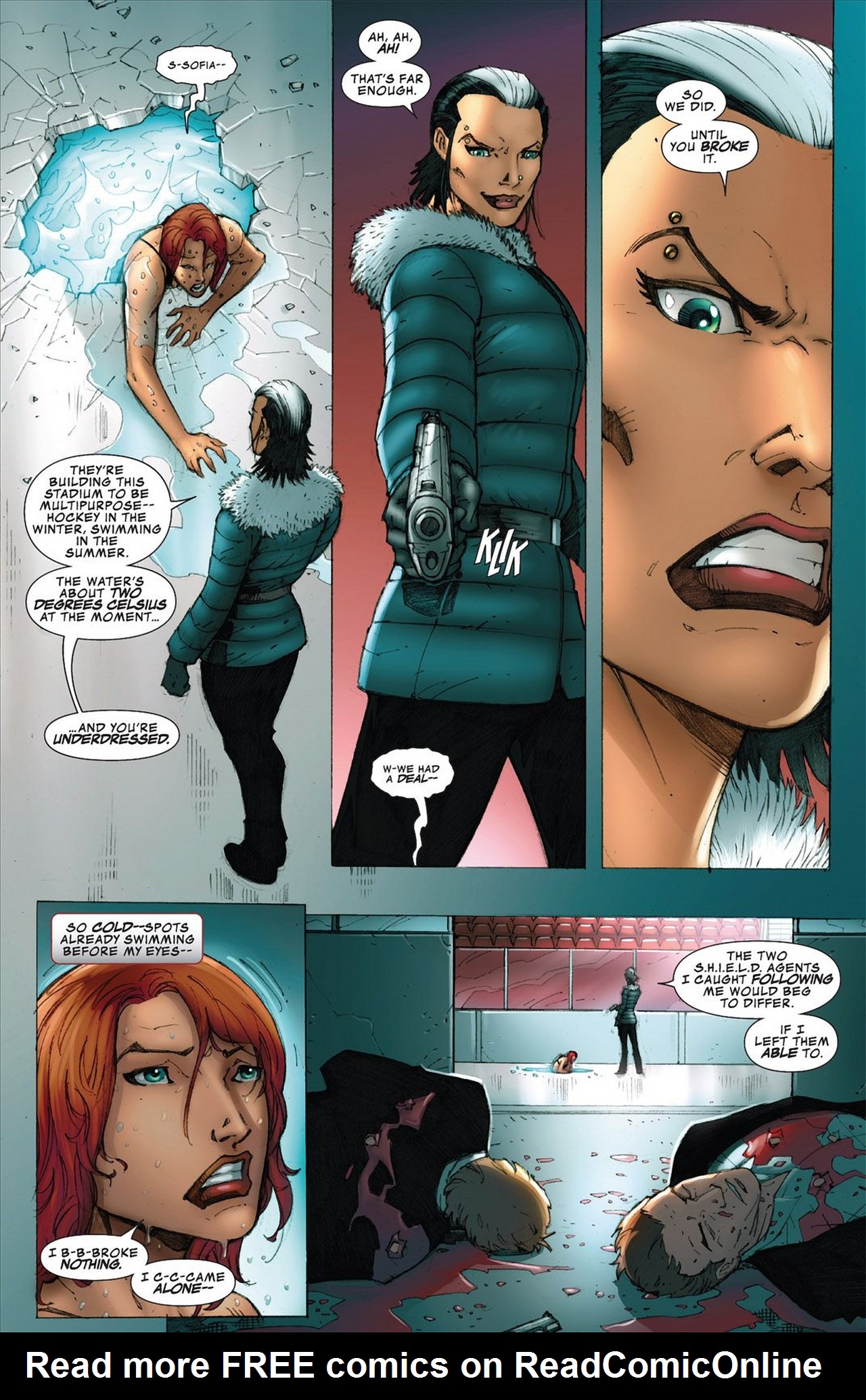 Read online Marvel's The Avengers: Black Widow Strikes comic -  Issue #2 - 10