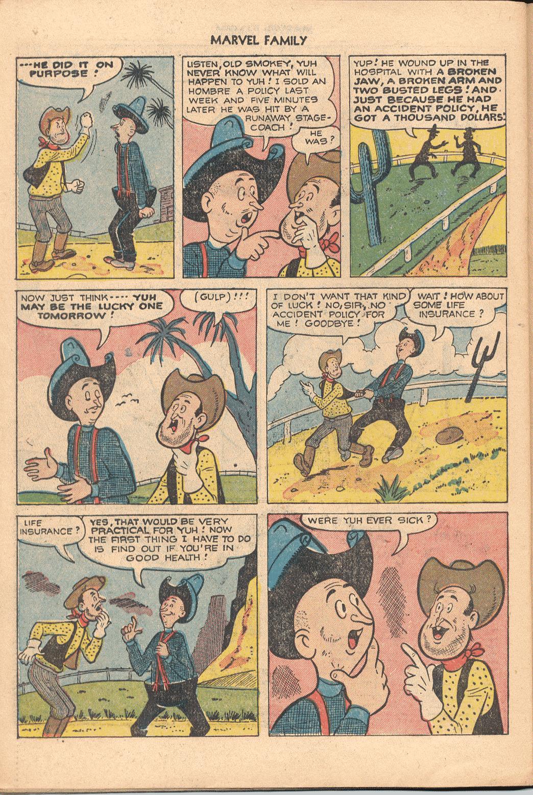 Read online The Marvel Family comic -  Issue #76 - 26
