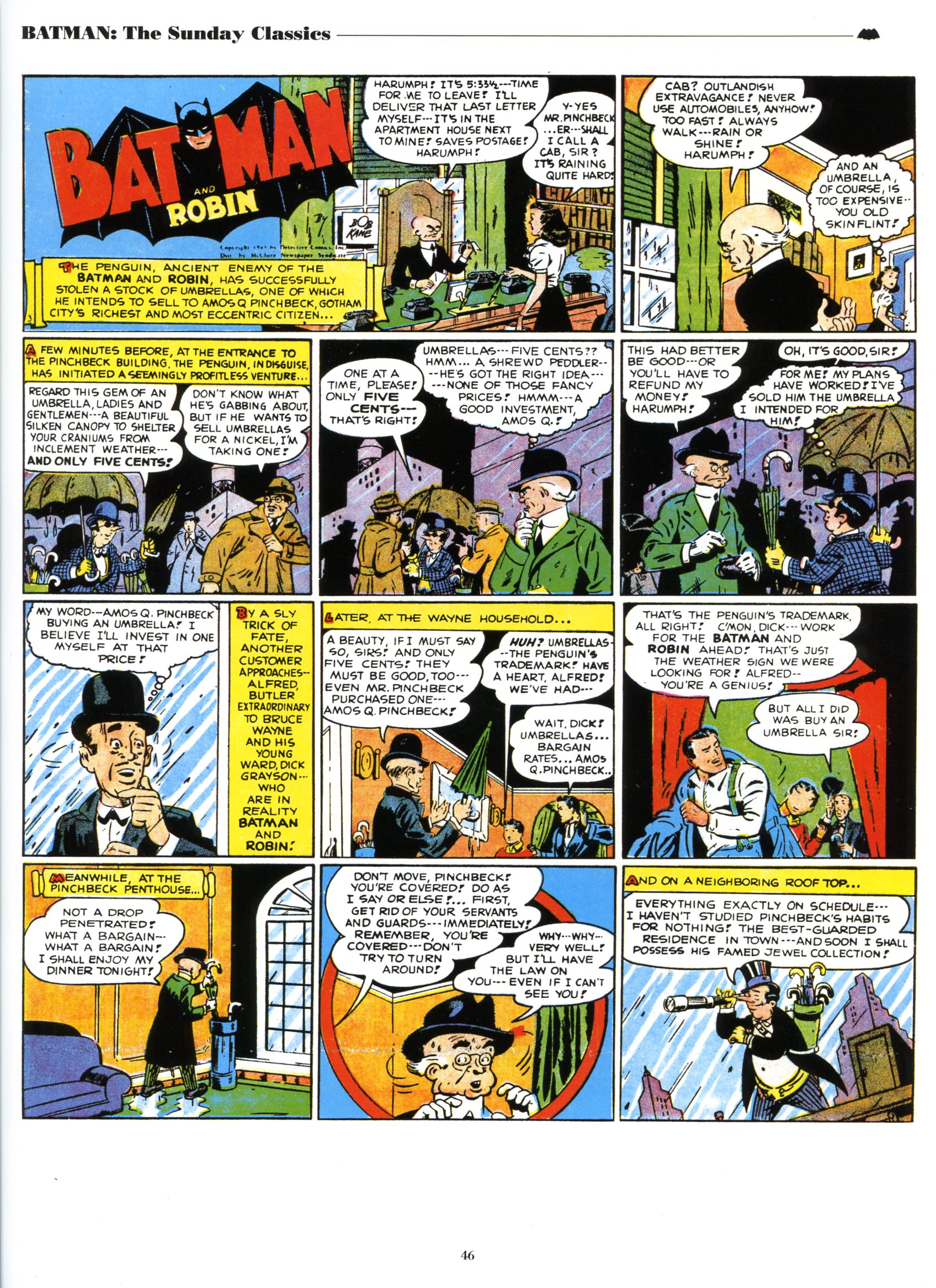 Read online Batman: The Sunday Classics comic -  Issue # TPB - 52