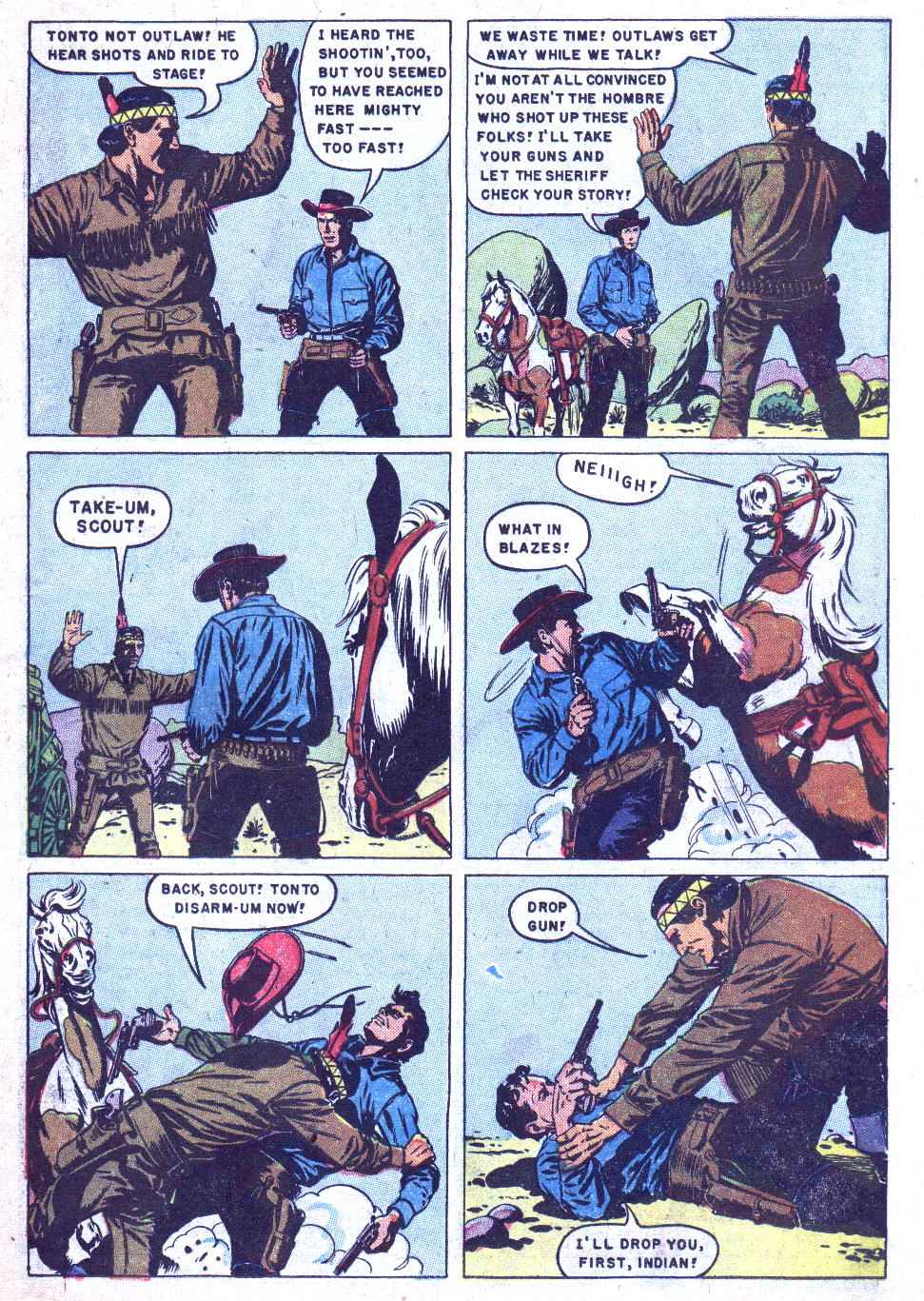Read online Lone Ranger's Companion Tonto comic -  Issue #14 - 23