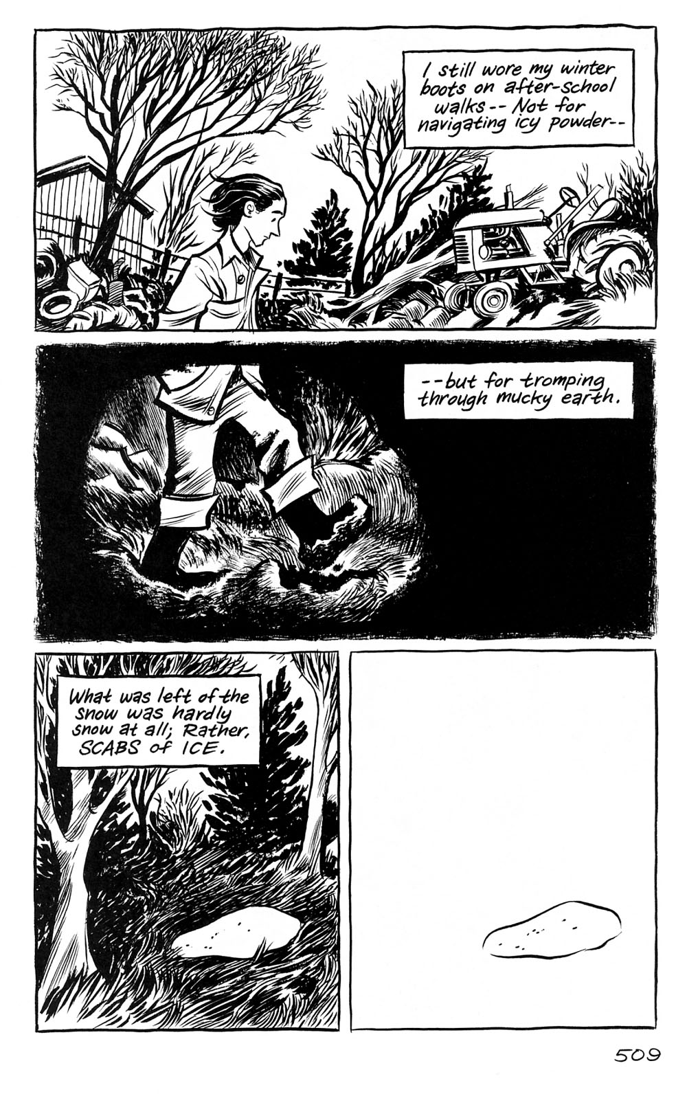 Read online Blankets comic -  Issue #3 - 134