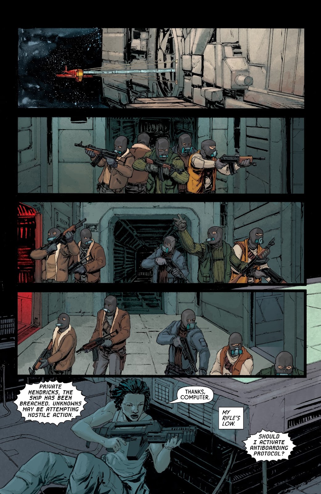 Aliens: Defiance issue TPB 2 - Page 59