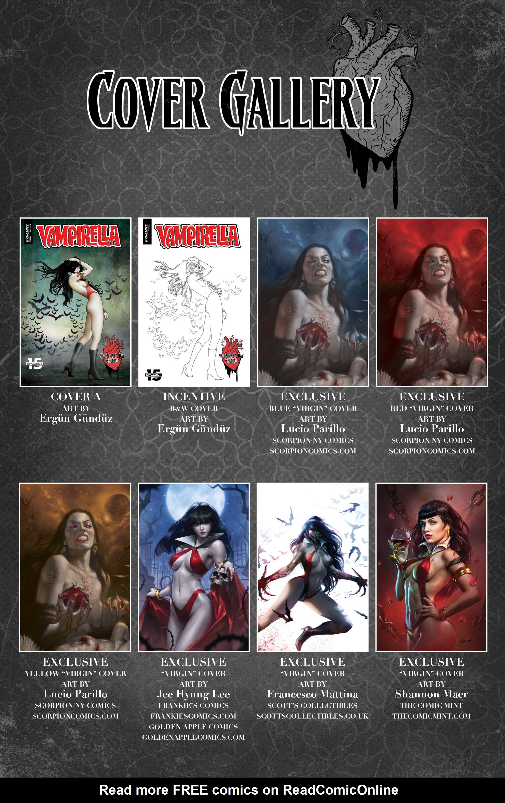 Read online Vampirella Valentine's Day Special comic -  Issue # Full - 29