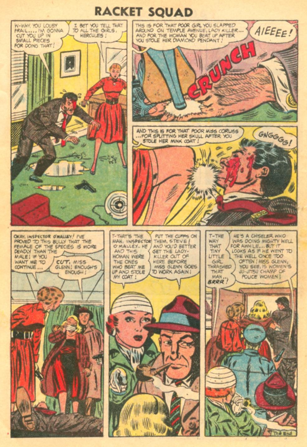 Read online Racket Squad in Action comic -  Issue #12 - 8