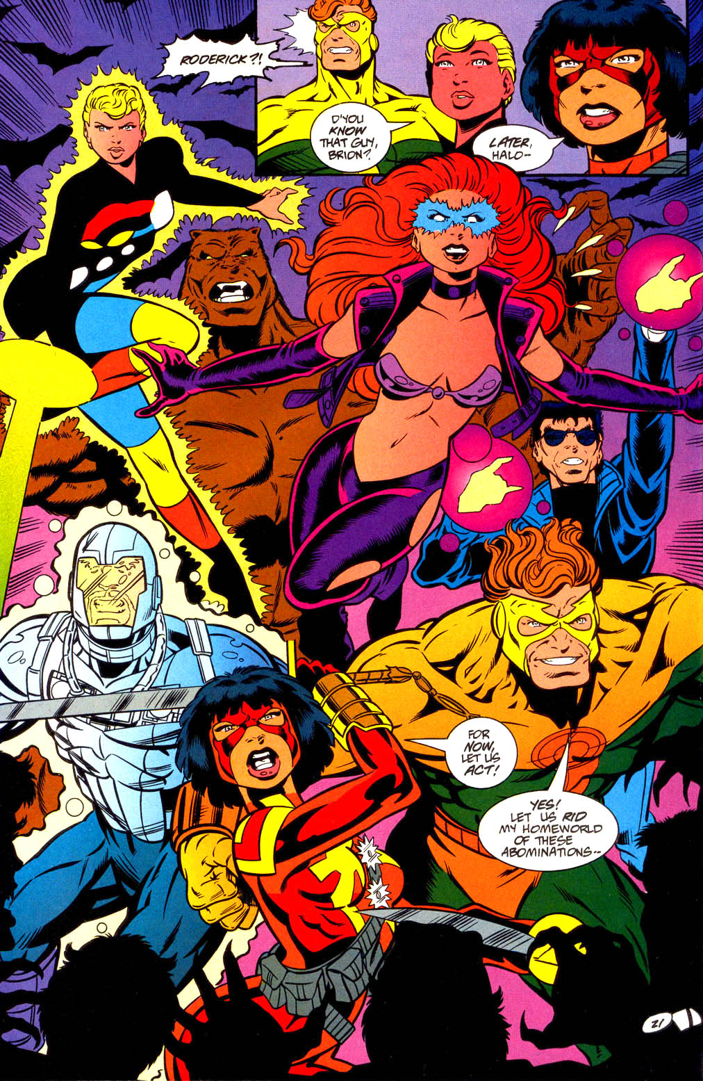 Read online Outsiders (1993) comic -  Issue #1 - Alpha - 22